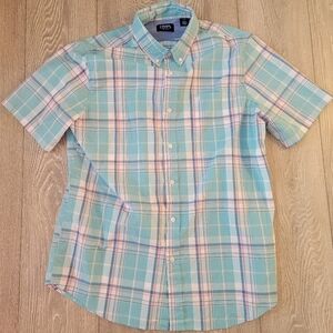 Chaps Button Down Shortsleeve
